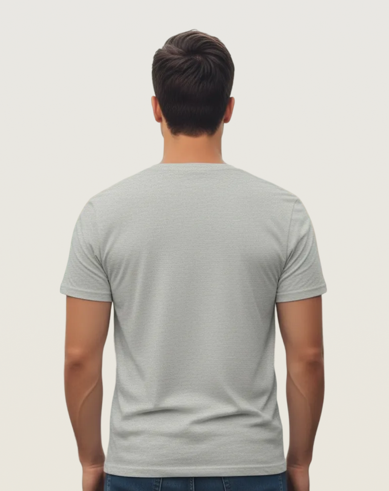 Round Neck Grey
