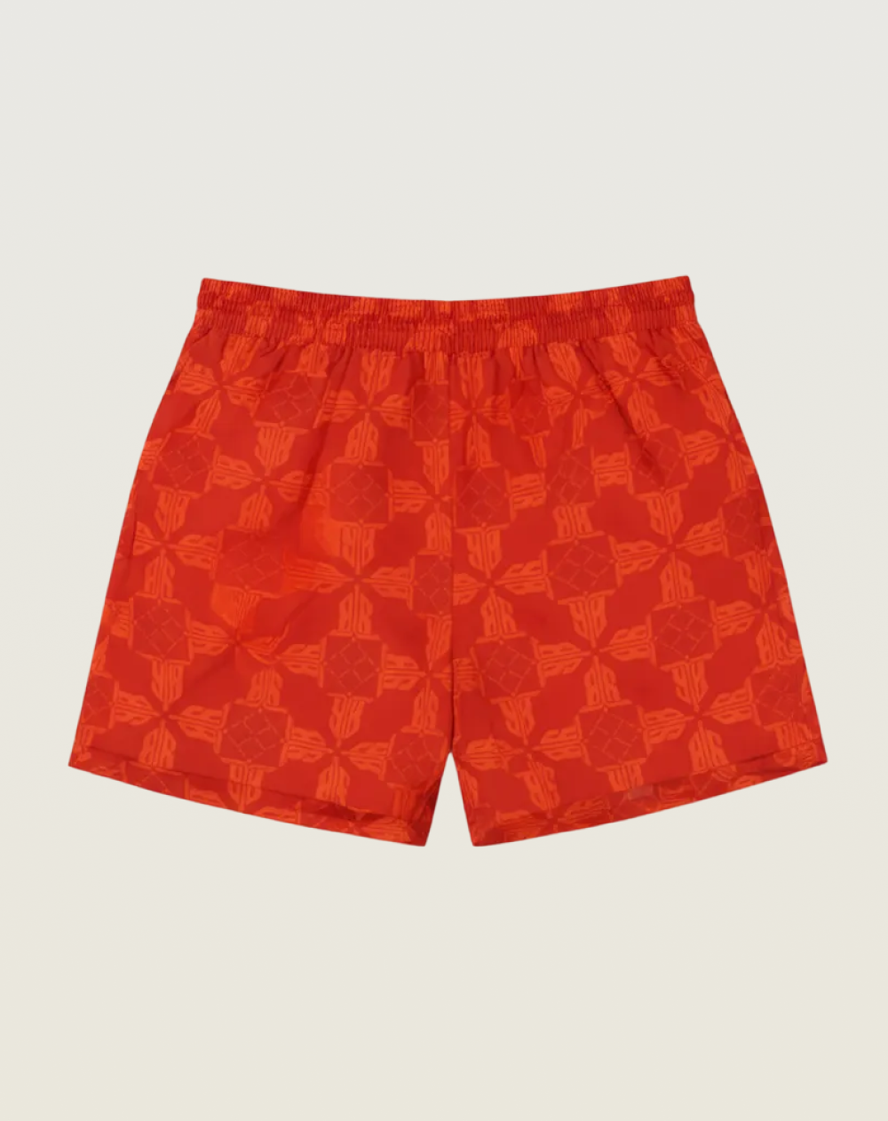 Monogram Swim Shorts - Orange